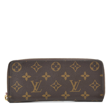 Louis Vuitton Monogram Clemence Wallet Grenade 1 of 8