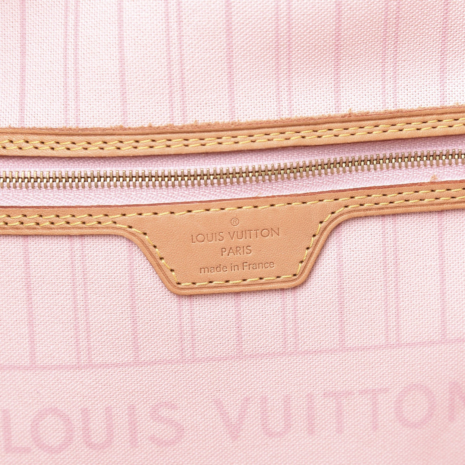 Louis Vuitton Damier Azur Neo Neverfull MM Rose Ballerine 6 of 15