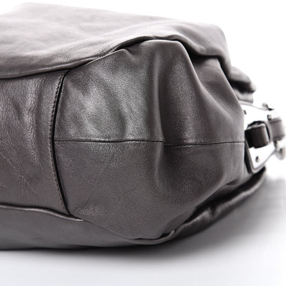 Prada Vitellino Mordo Hobo Grafite Mordore 10 of 11