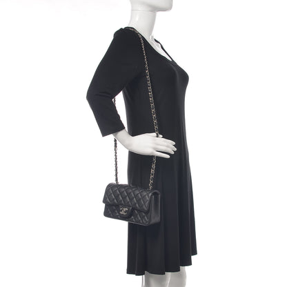 Chanel Caviar Quilted Mini Rectangular Flap Black 2 of 10