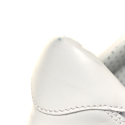 Christian Louboutin Toile Calfskin Espasneak Flat Sneaker 41 Ivory 8 of 10