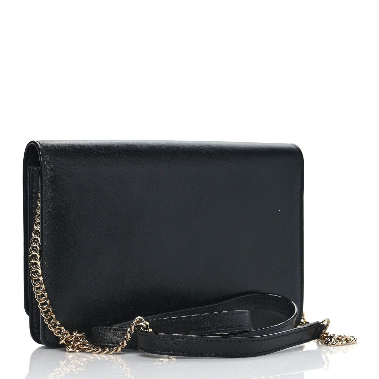 Smooth Calfskin Mini Palace Crossbody Black
