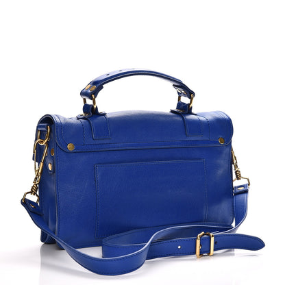 Proenza Schouler Lambskin Tiny PS1 Satchel Royal Blue 4 of 9