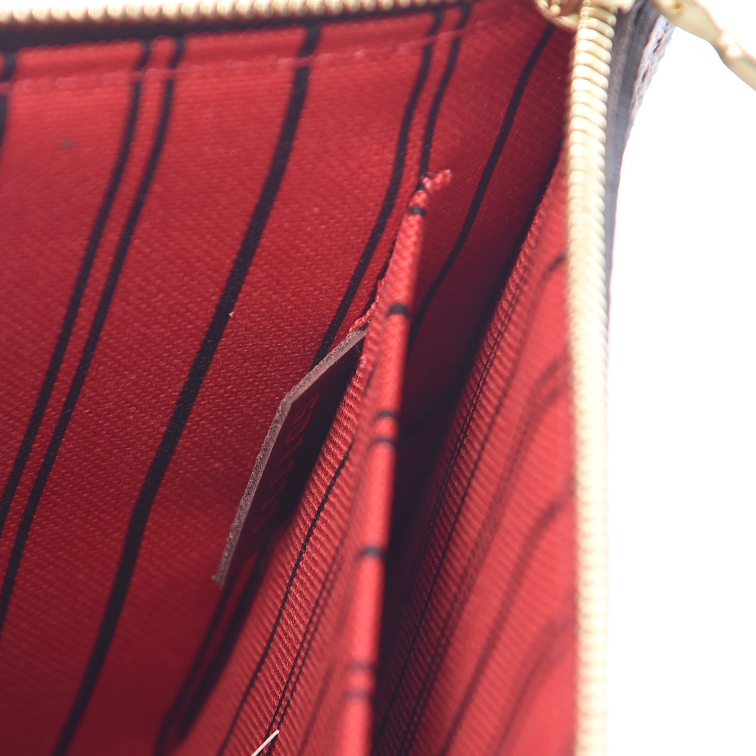 Louis Vuitton Damier Ebene Neverfull MM GM Pochette 8 of 9