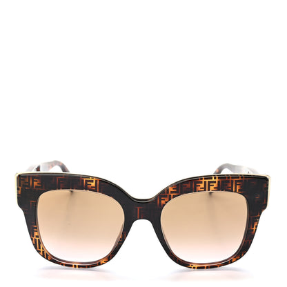 Fendi Acetate F is Fendi 51mm Cat Eye Sunglasses FF 0359/S Tortoise Camouflage 2 of 7