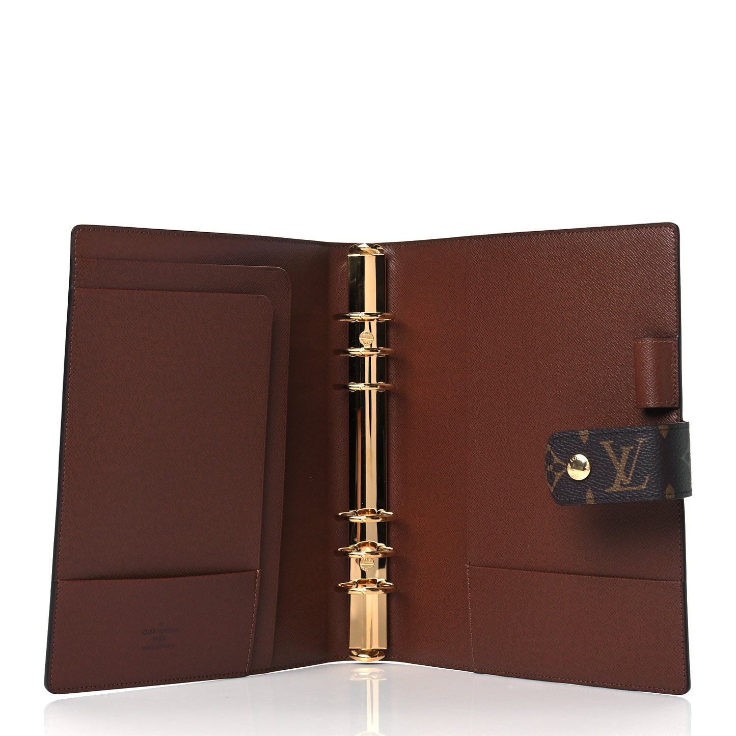 Monogram Large Ring Agenda Cover