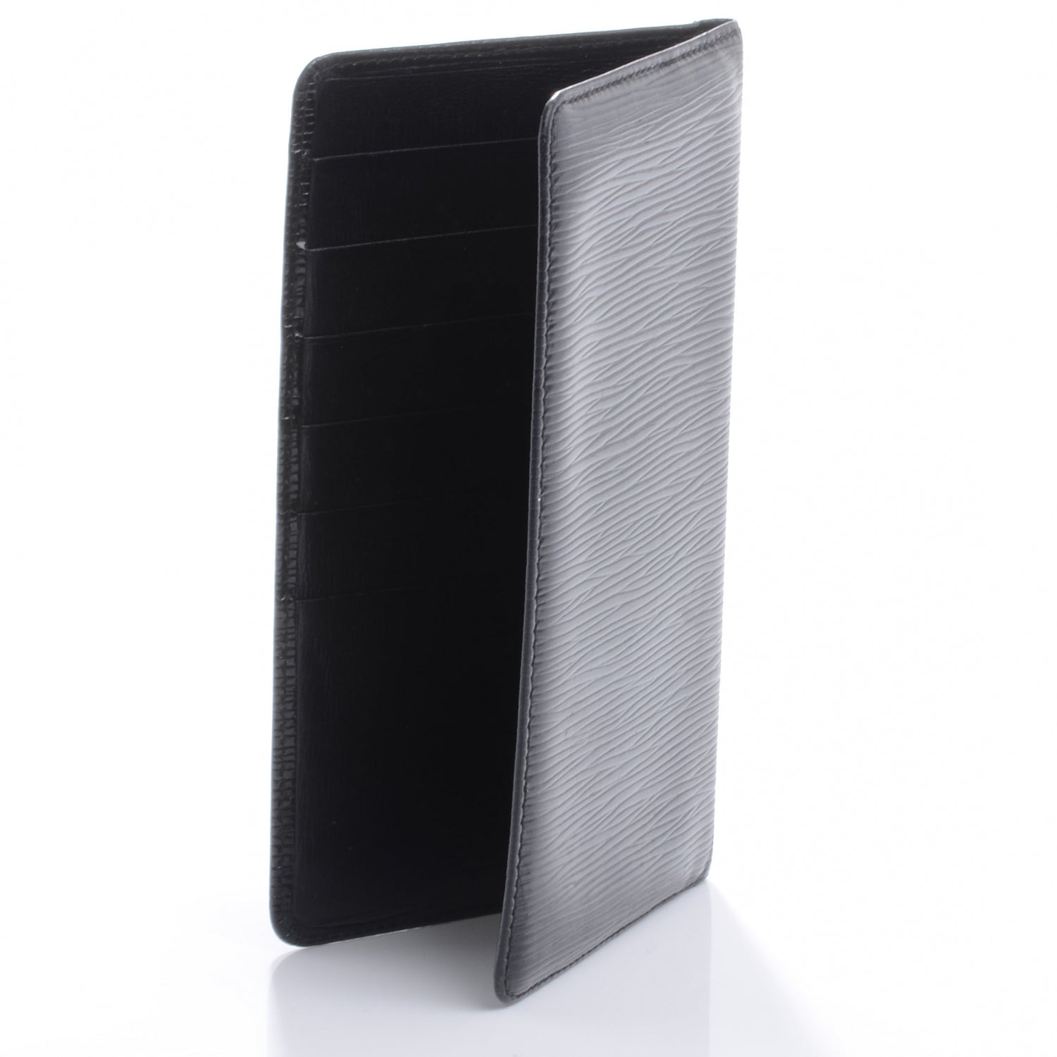 Louis Vuitton Epi Checkbook Organizer Black 3 of 5