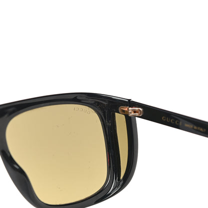 Gucci Acetate Shield Sunglasses GG0467S Black 8 of 9