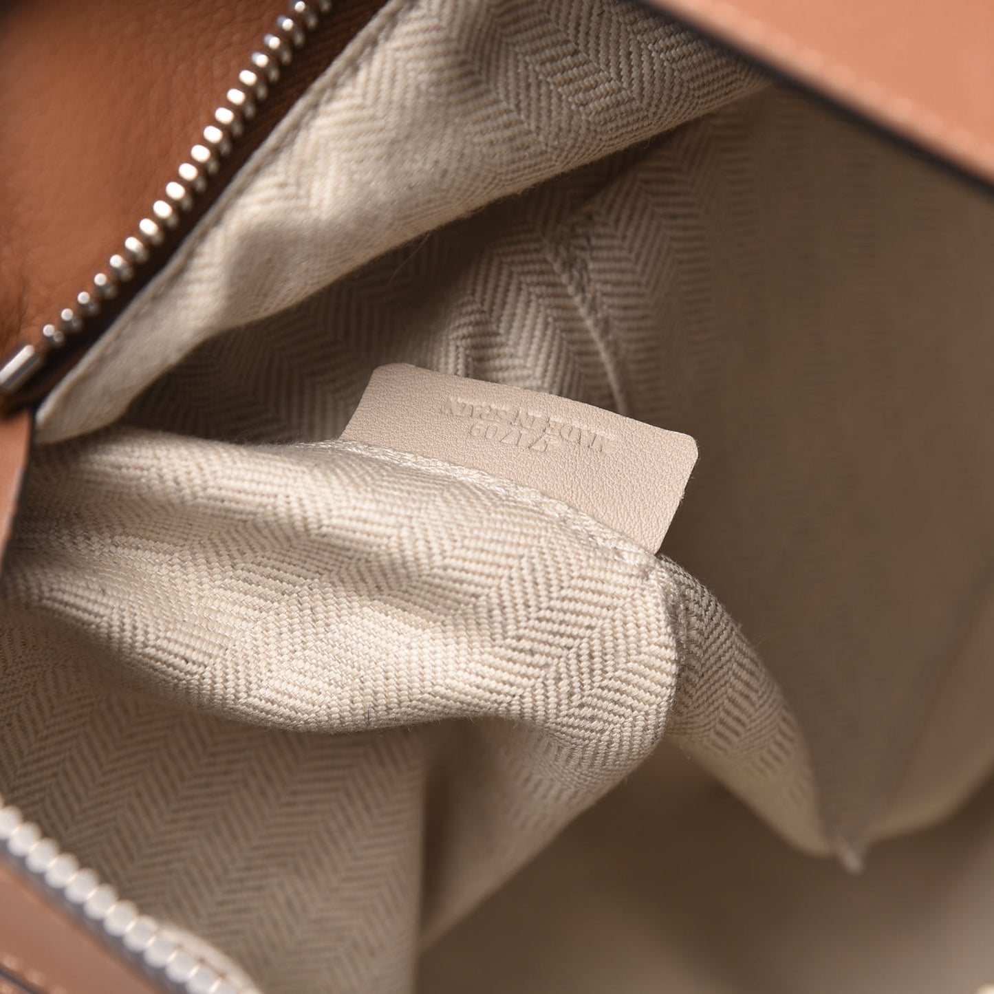 Calfskin Medium Puzzle Bag Tan