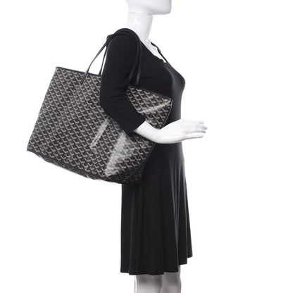 Goyard Goyardine Reversible Anjou GM Black 2 of 15