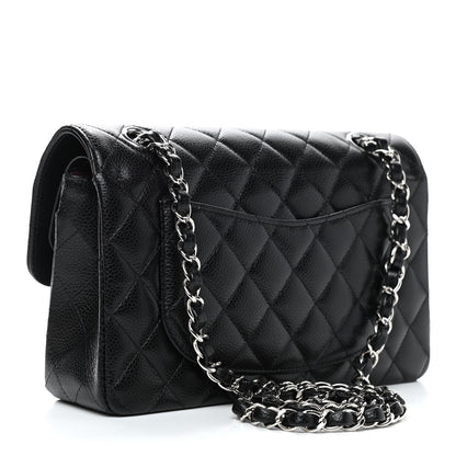 Chanel Caviar Quilted Small Double Flap Black 2 of 8