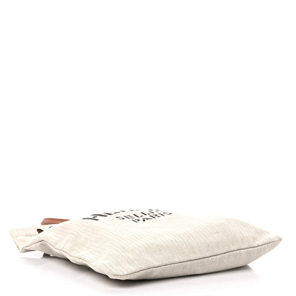 Hermes Canvas Swift Aline Grooming Bag Gold 4 of 8
