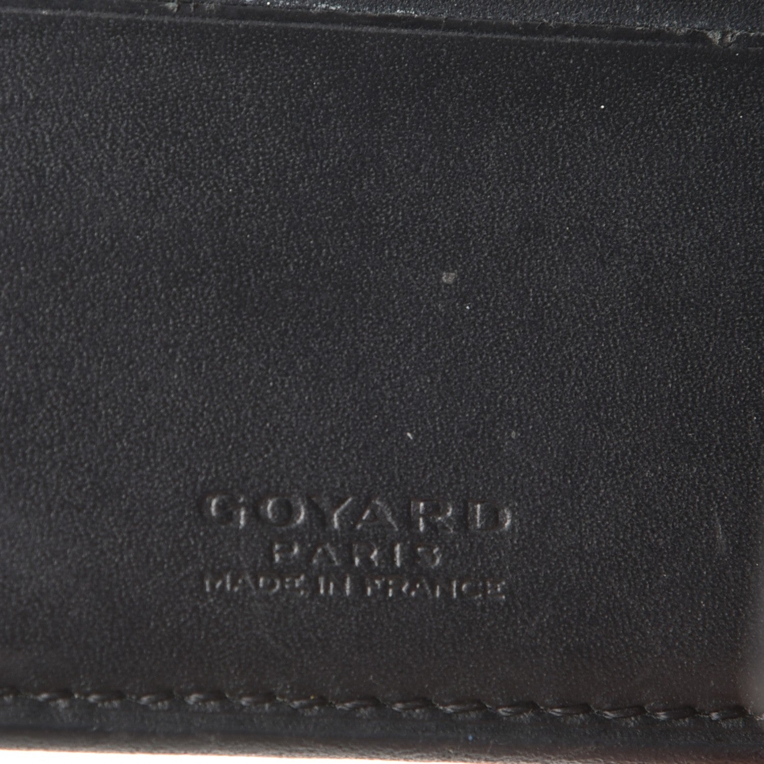 Goyard Goyardine Bi-Fold Wallet Black 6 of 9