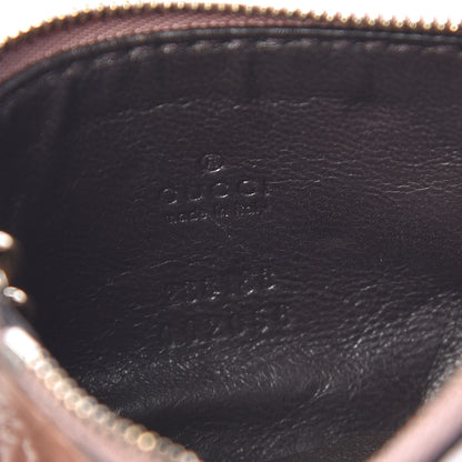 Gucci Shine Guccissima Key Case Dark Cipria 6 of 7