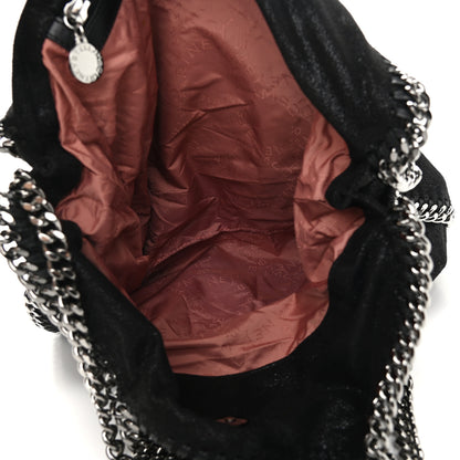 Stella McCartney Shaggy Deer Falabella Fold Over Tote Black 4 of 9
