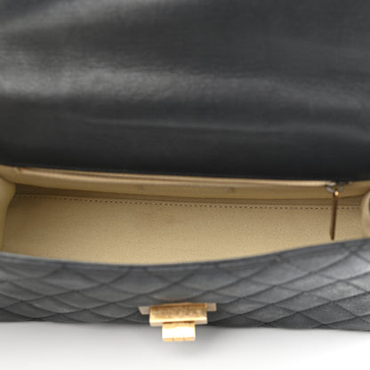 Chanel Goatskin Quilted Rita Flap Black 5 of 14