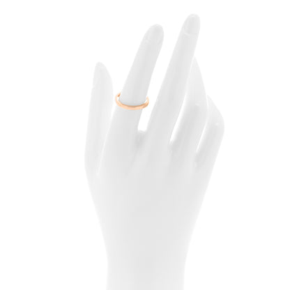 Tiffany 18K Rose Gold 2mm Wedding Band Ring 53 6.5 2 of 4