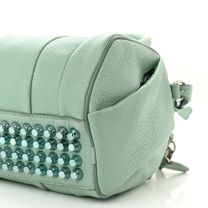 Alexander Wang Pebbled Lambskin Mini Rockie Peppermint Silver Hardware 9 of 13