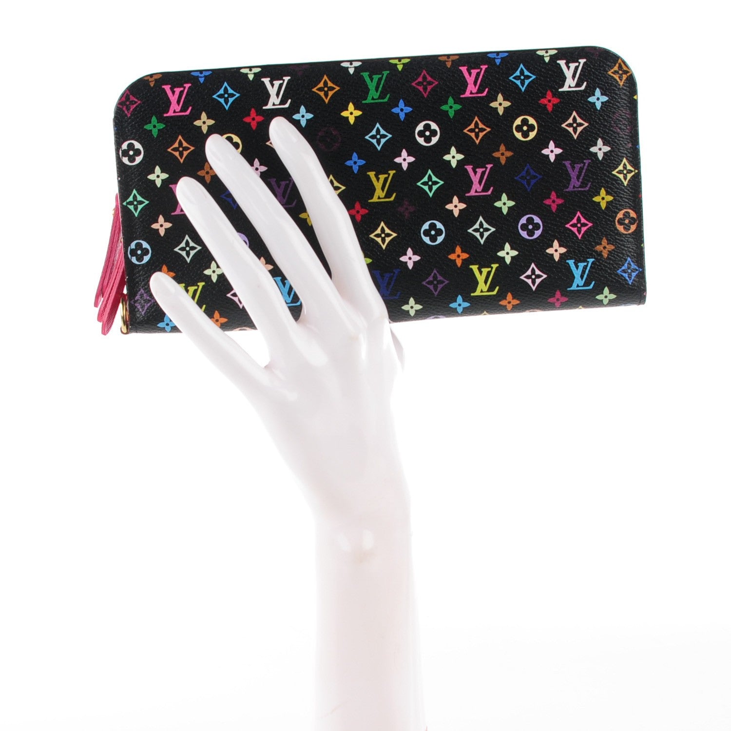 Louis Vuitton Monogram Multicolor Insolite Wallet Noir Grenade 2 of 7