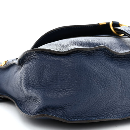 Chloe Calfskin Medium Marcie Satchel Royal Navy 15 of 20
