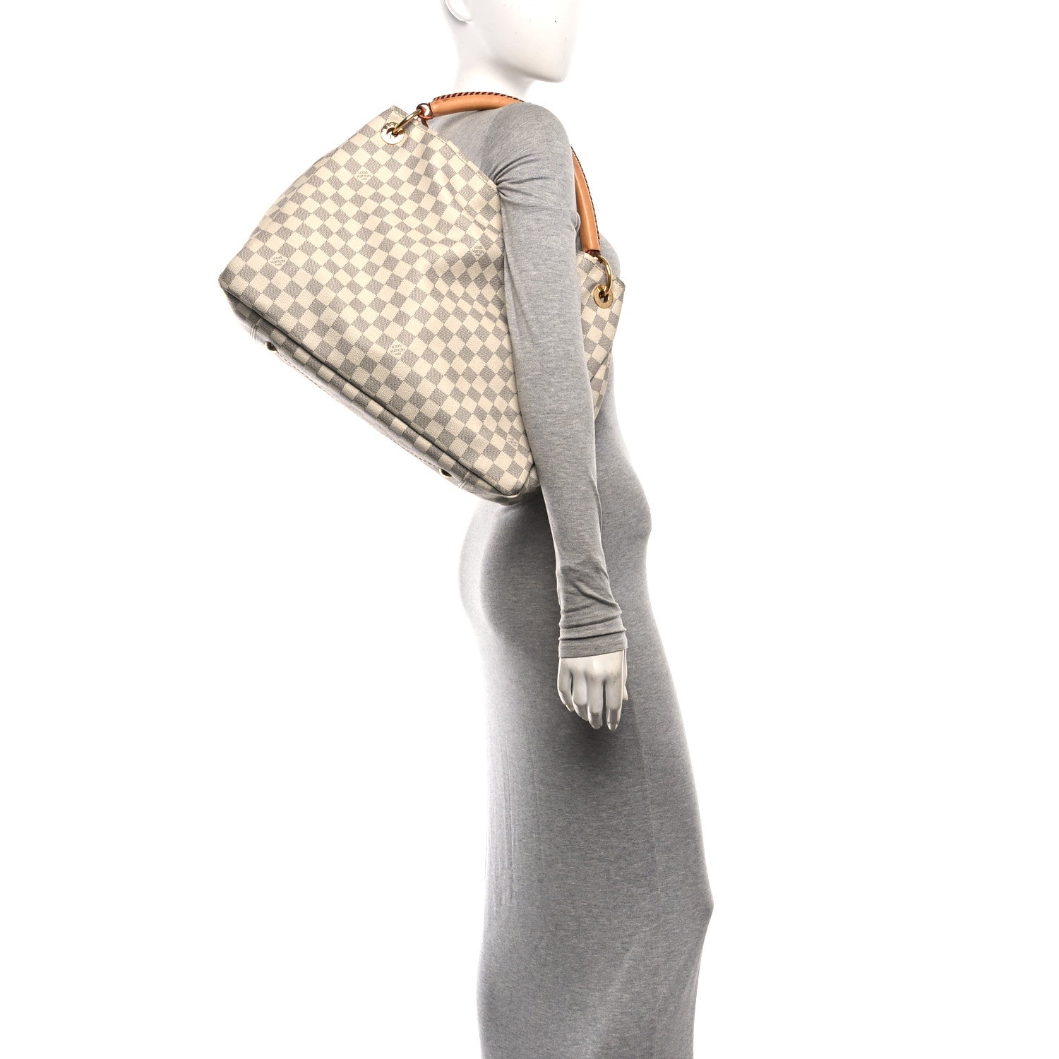 Louis Vuitton Damier Azur Artsy MM 2 of 9