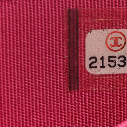 Chanel Metallic Patent Quilted Zip Around Boy Coin Purse Wallet Fuchsia 7 of 8