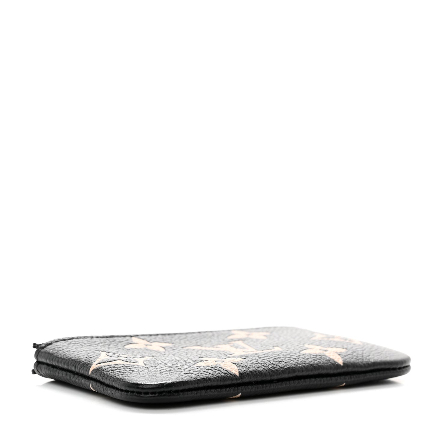 Empreinte Monogram Giant Key Pouch Black Beige
