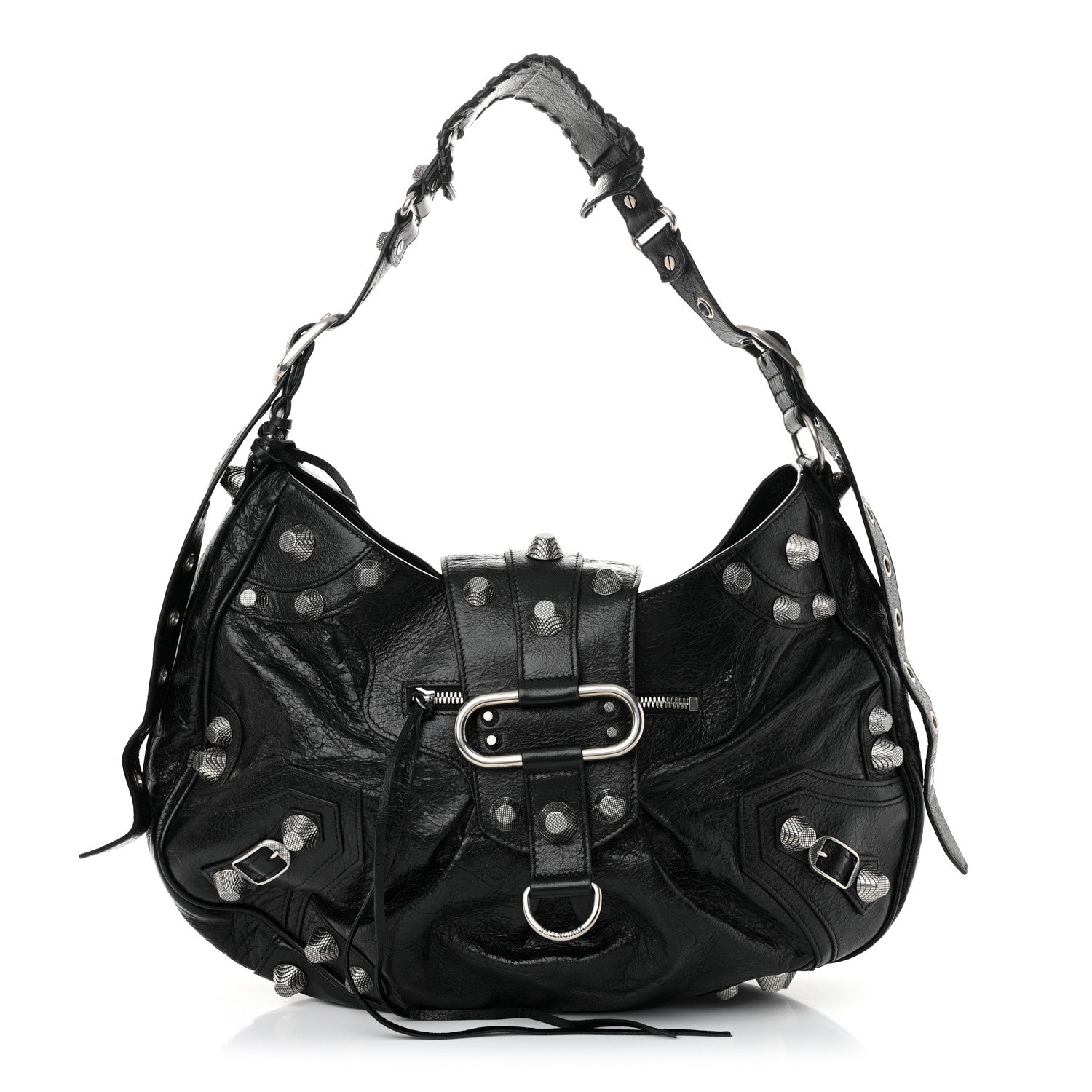 Balenciaga Agneau Arena Large Le Cagole Shoulder Bag Black 1 of 12