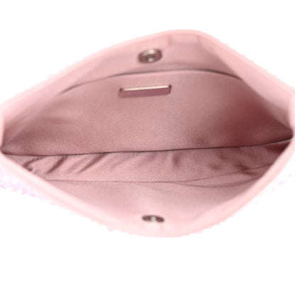 Prada Satin Crystal Cleo Adjustable Strap Shoulder Bag Alabastro 5 of 10