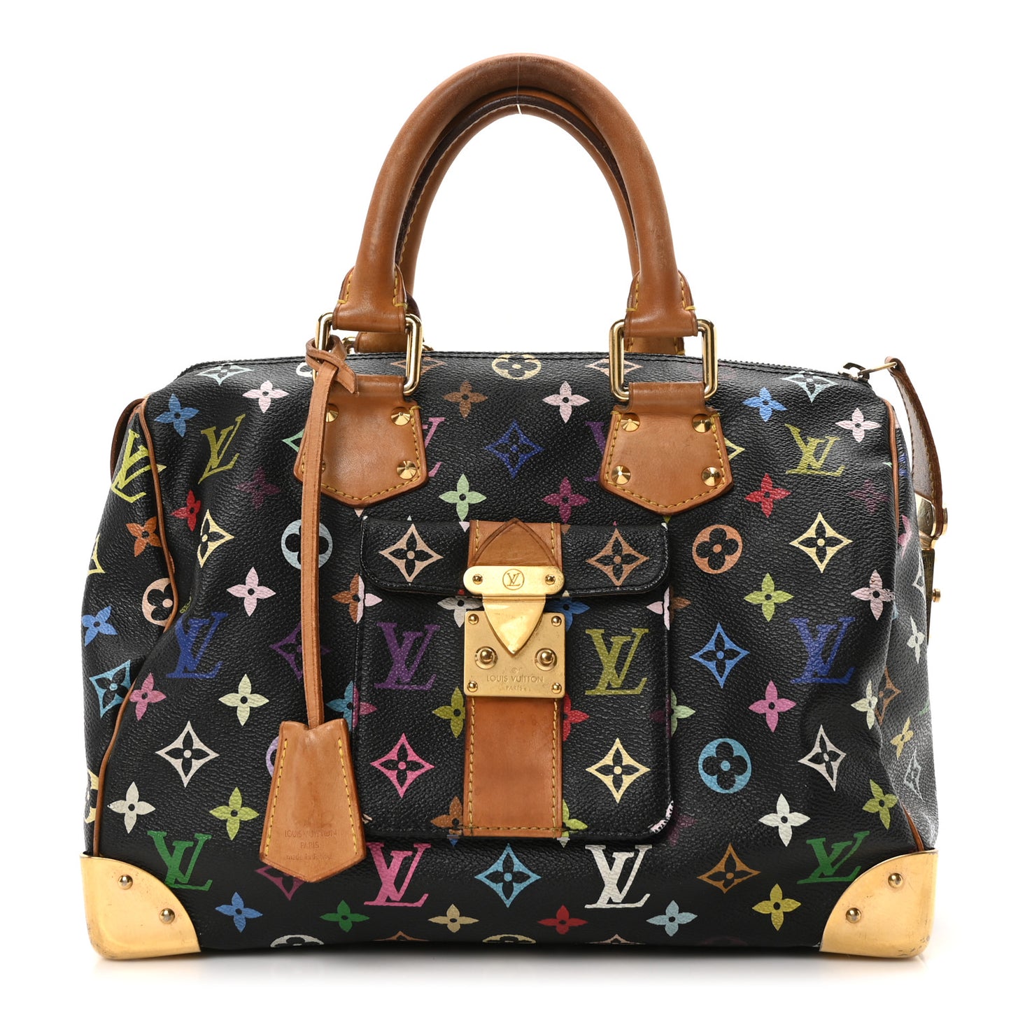 Monogram Multicolor Speedy 30 Black
