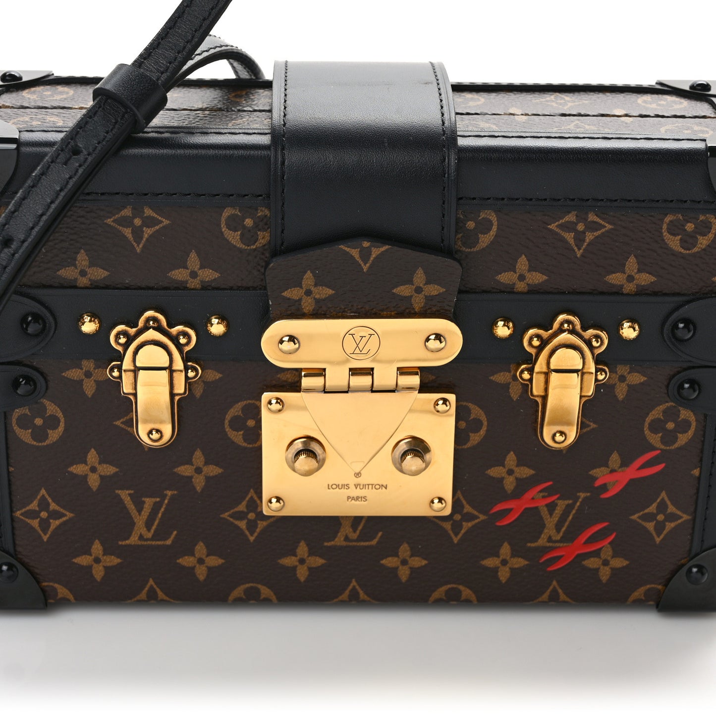 Monogram Petite Malle Black