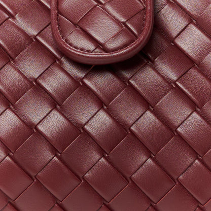 Bottega Veneta Nappa Intrecciato Teen The Lauren 1980 Clutch With Chain Barolo 8 of 10