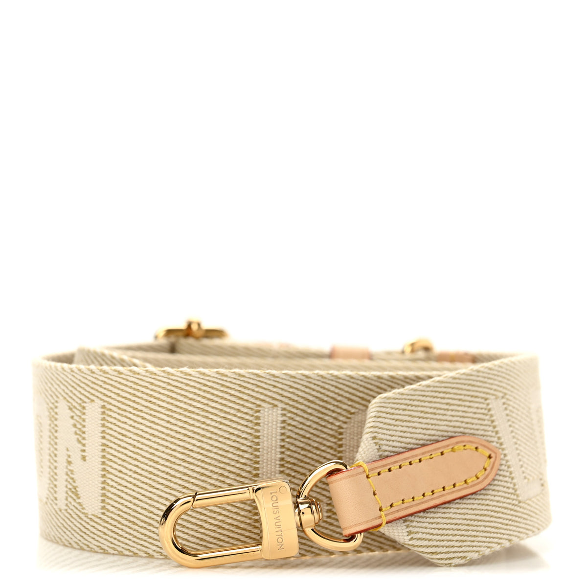 Monogram Utility Crossbody Bandouliere Shoulder Strap Beige