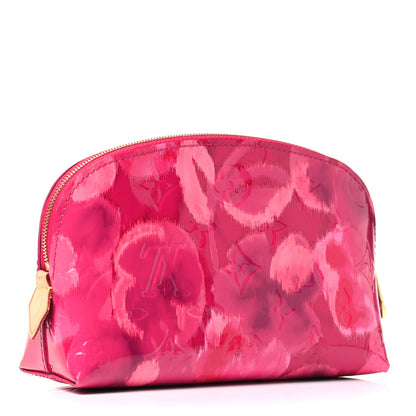 Louis Vuitton Vernis Ikat Cosmetic Pouch Rose Indien 2 of 4