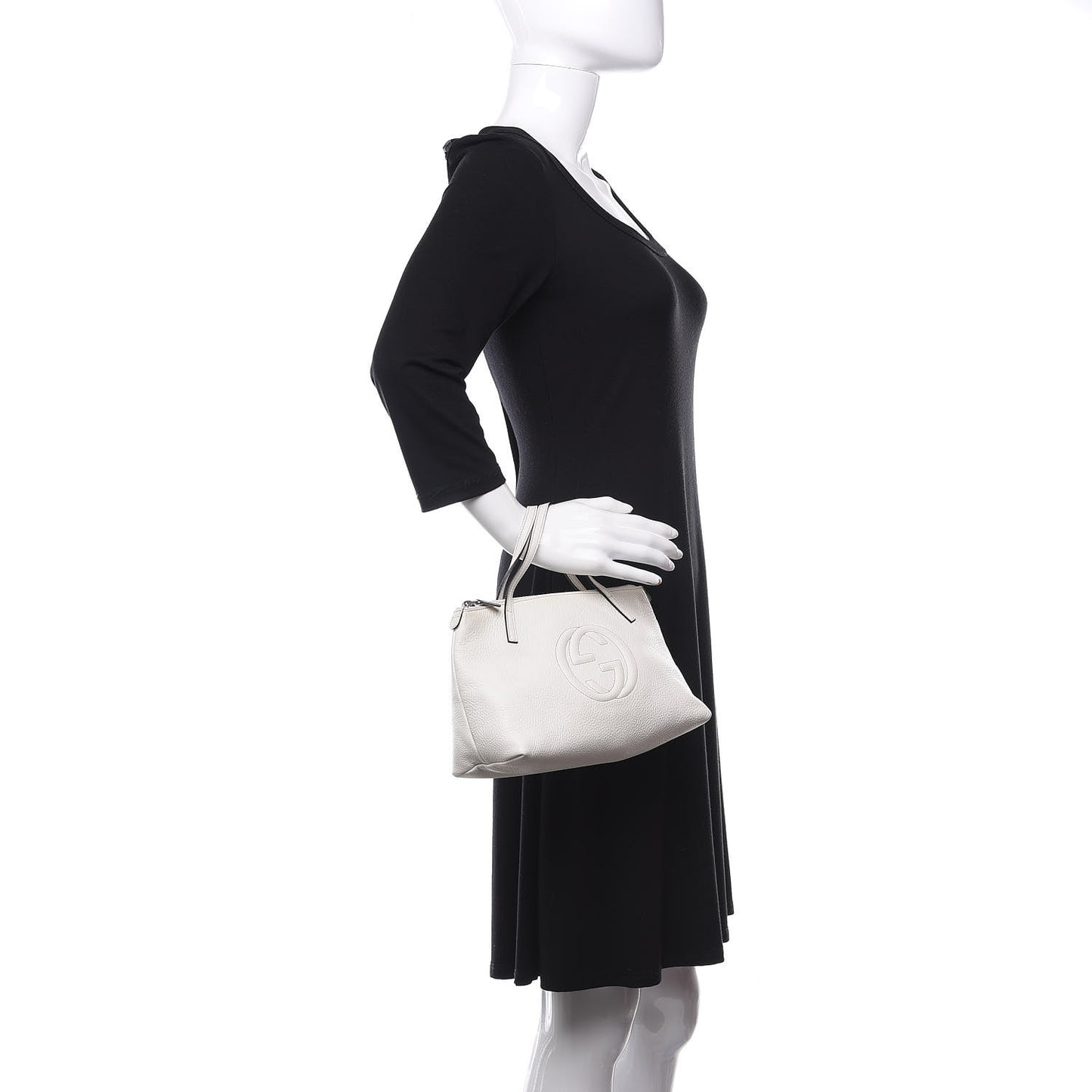 Cellarius Calfskin Children's Soho Shoulder Bag White