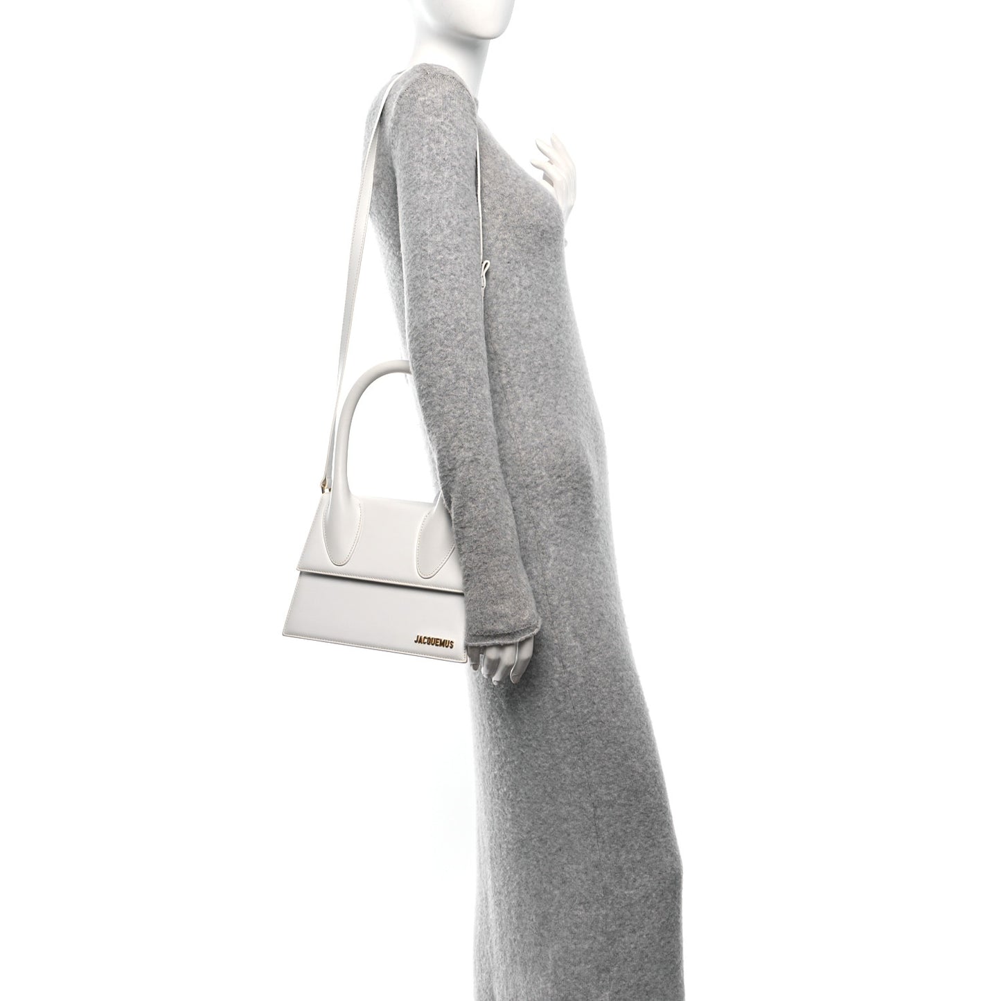 Smooth Calfskin Le Grand Chiquito White