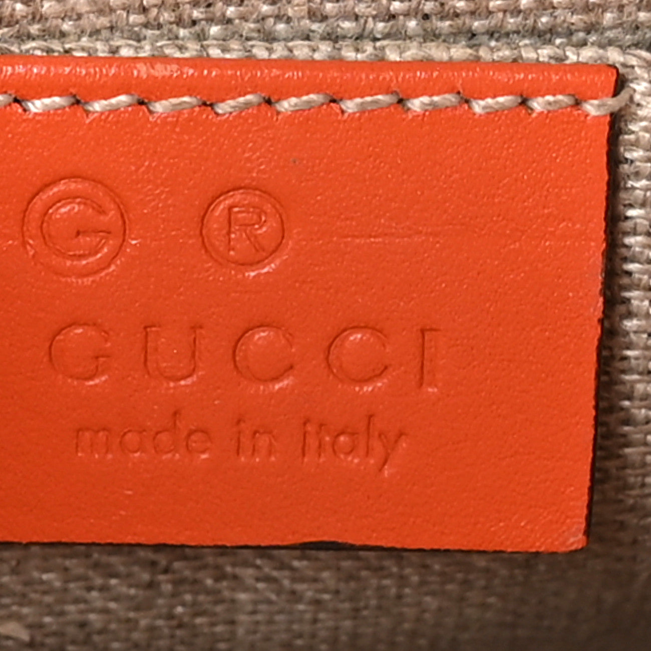 Soft Microguccissima Mini Emily Chain Shoulder Bag Sun Orange