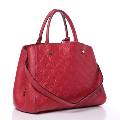 Louis Vuitton Empreinte Montaigne MM Dahlia 3 of 15