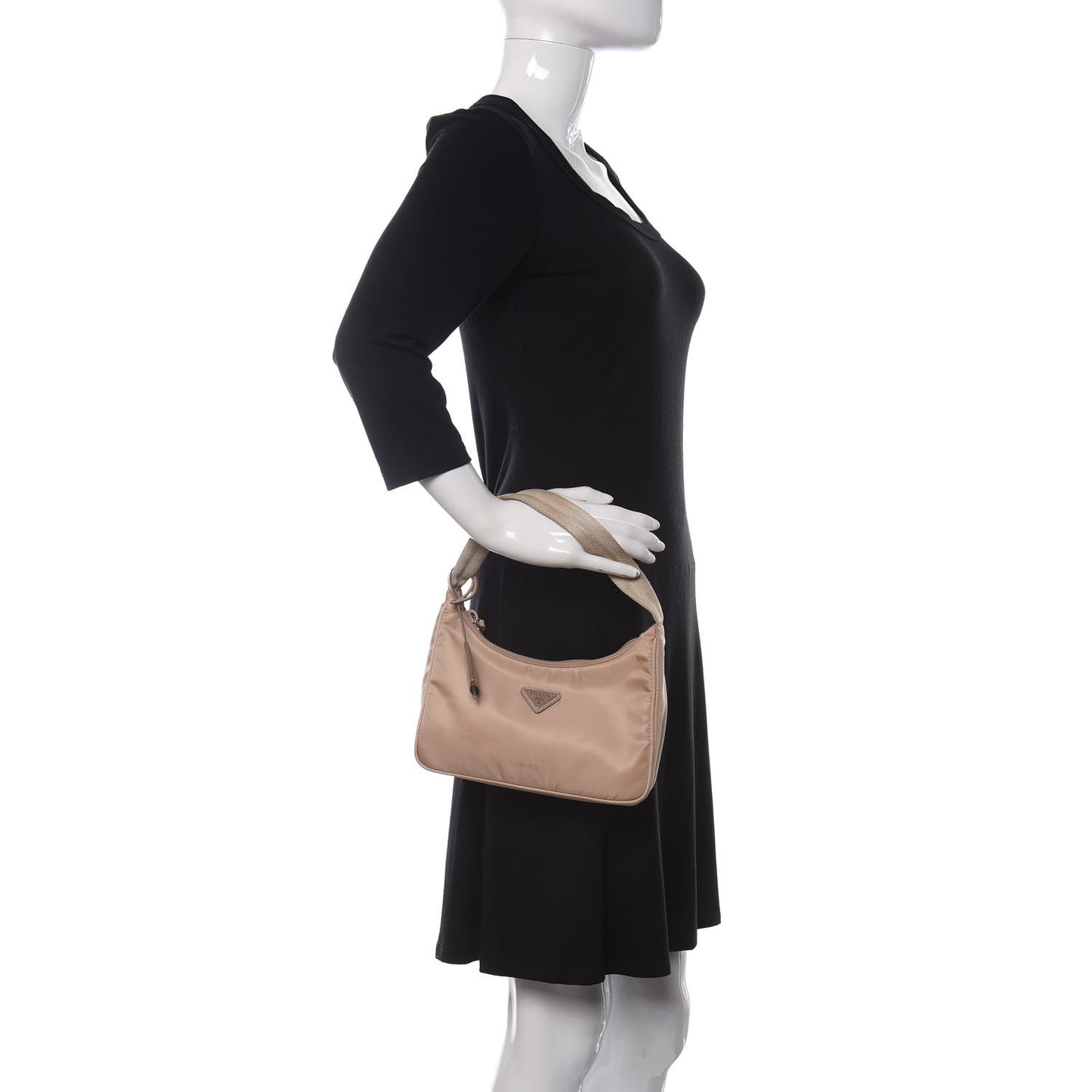 Tessuto Nylon Mini Re-Edition 2000 Bag Cammeo