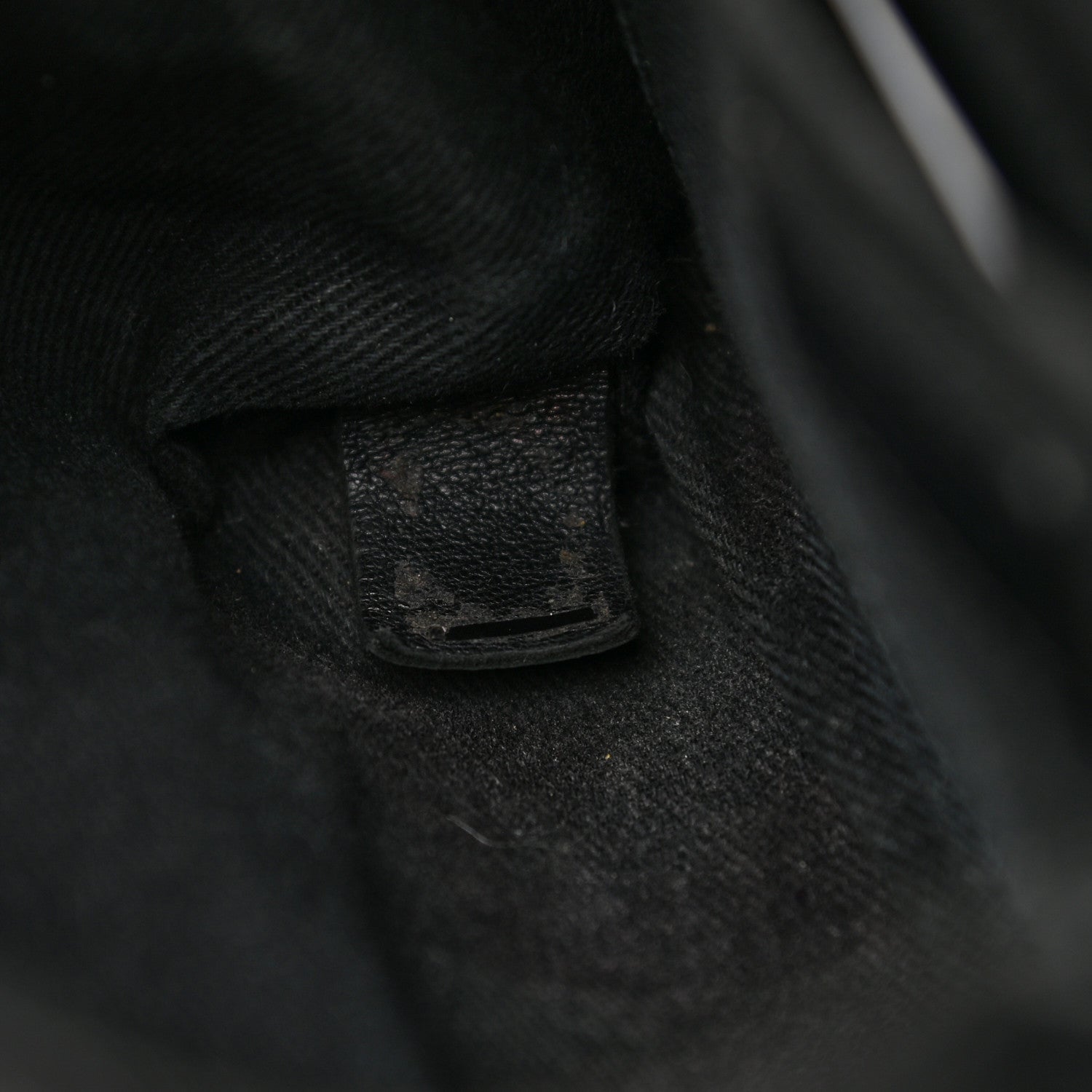 Chanel Grained Calfskin Quilted 2.55 Reissue Flap Belt Bag Clutch Black 6 of 10