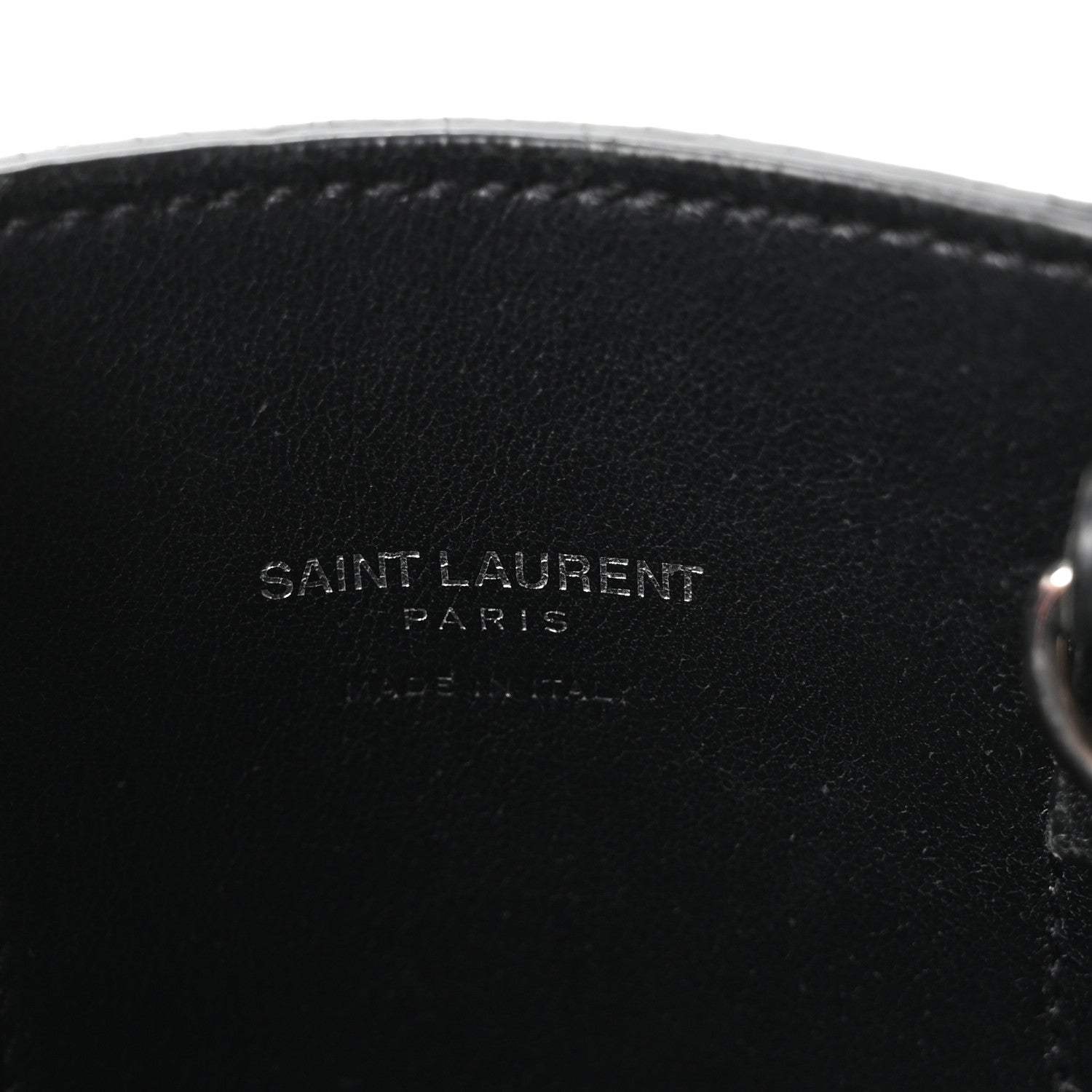 Saint Laurent Grained Calfskin Nano Sac De Jour Black 5 of 9