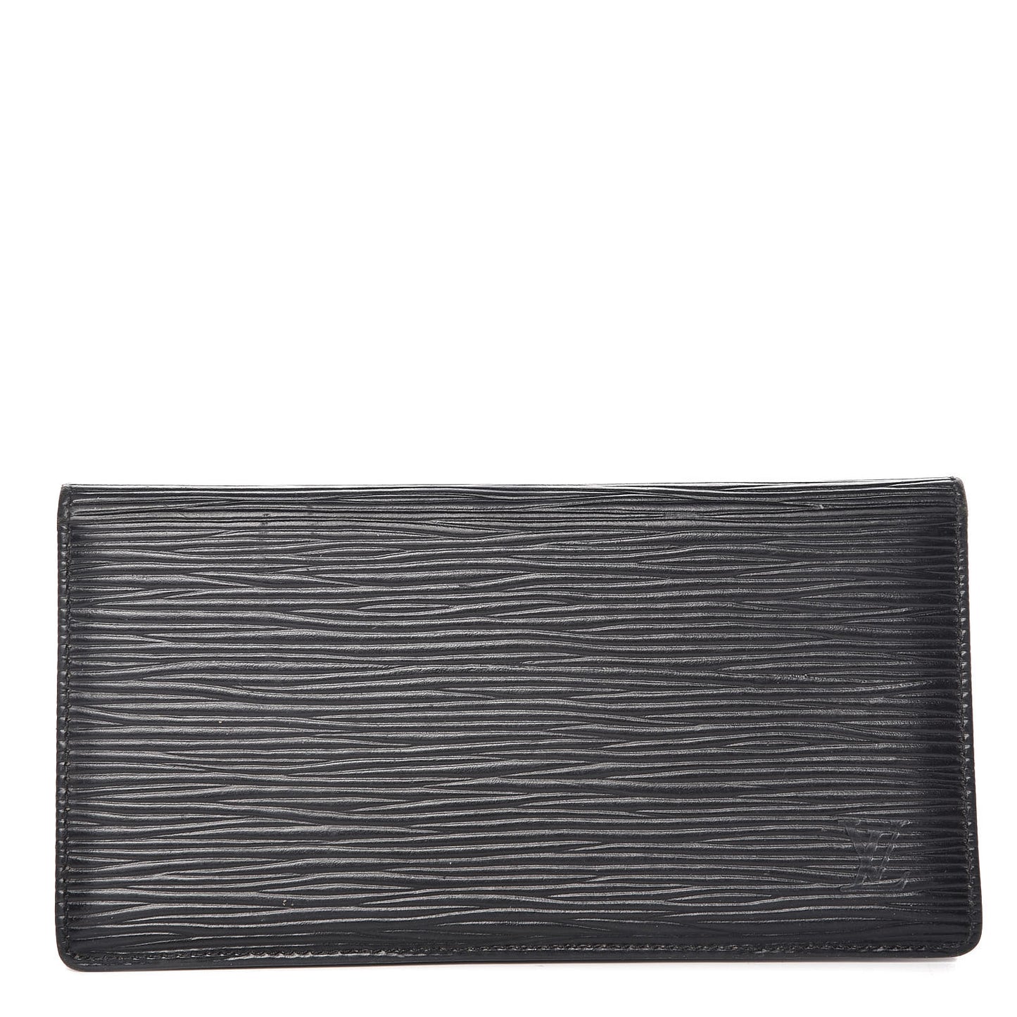 Epi Simple Checkbook Cover Black