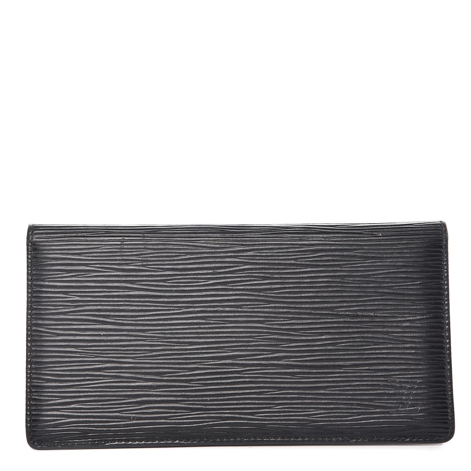 Louis Vuitton Epi Simple Checkbook Cover Black 1 of 11