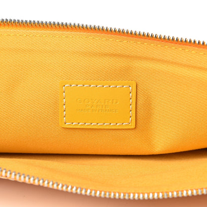 Goyard Goyardine Senat Pochette GM Yellow 6 of 7