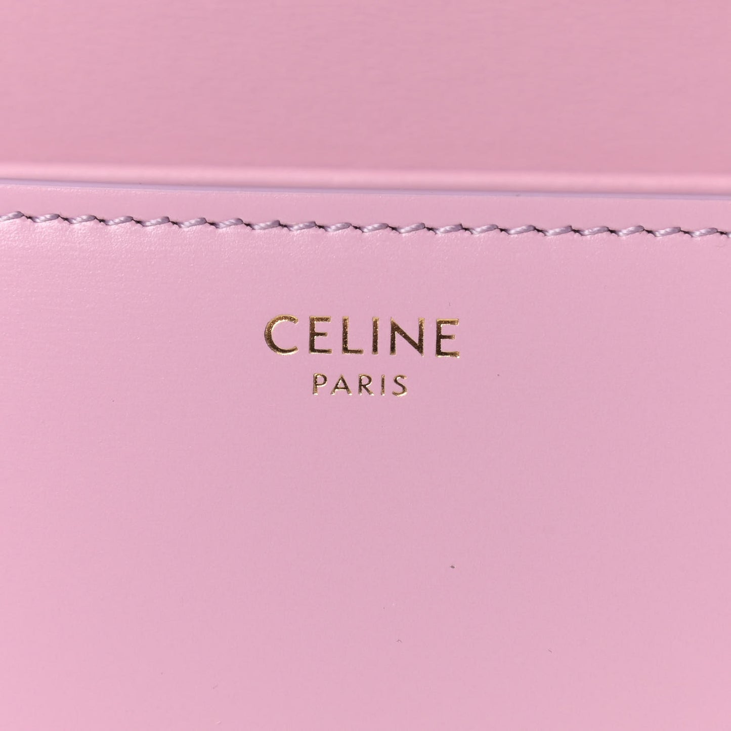 Shiny Calfskin Triomphe Shoulder Bag Rose Quartz