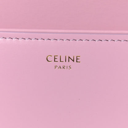 Celine Shiny Calfskin Triomphe Shoulder Bag Rose Quartz 6 of 11