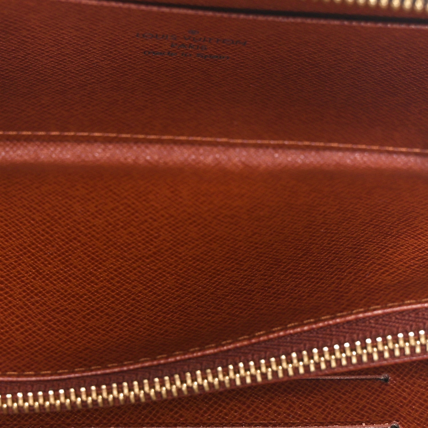 Louis Vuitton Monogram Porte-Monnaie Zippy Wallet 5 of 8