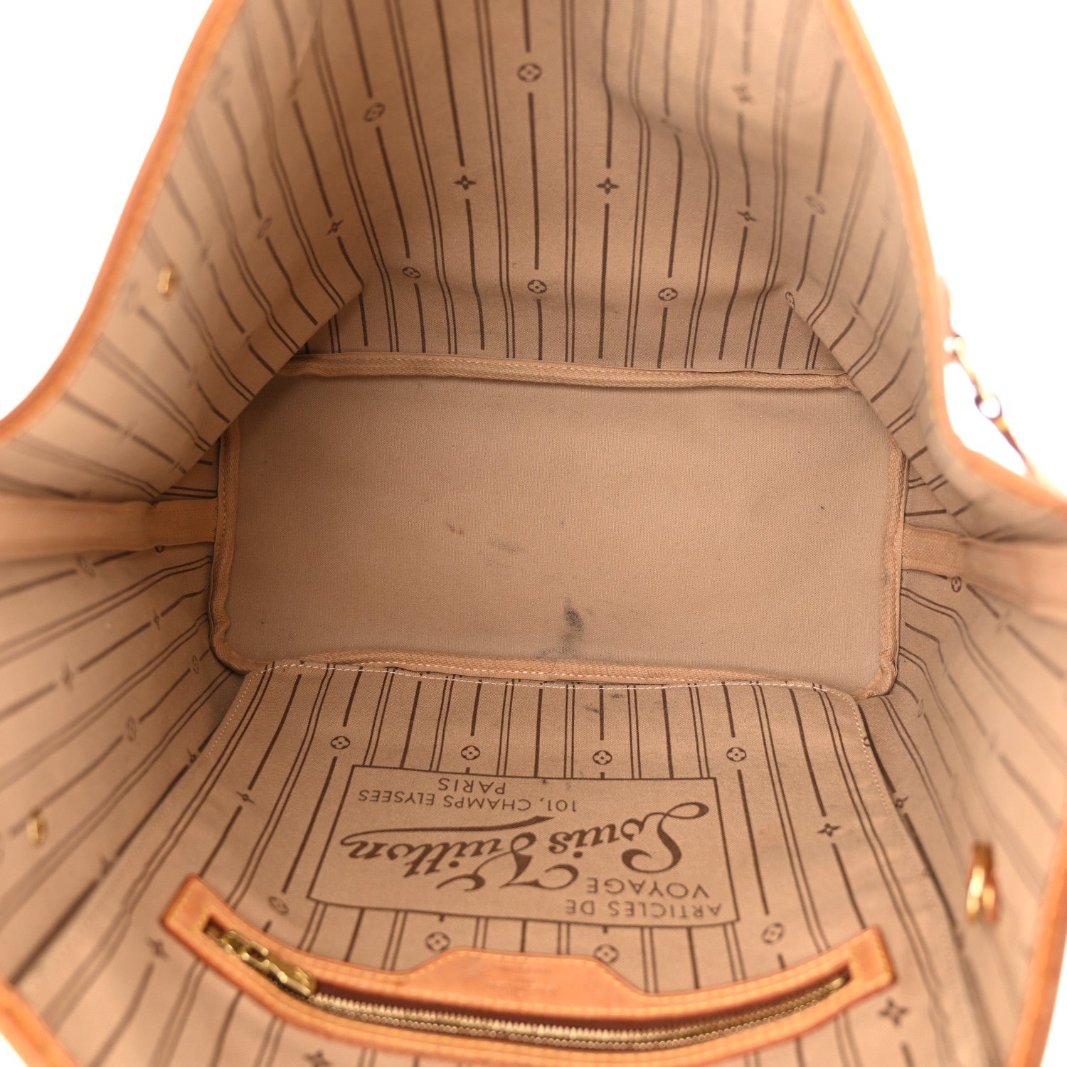 Louis Vuitton Monogram Neverfull MM 5 of 9