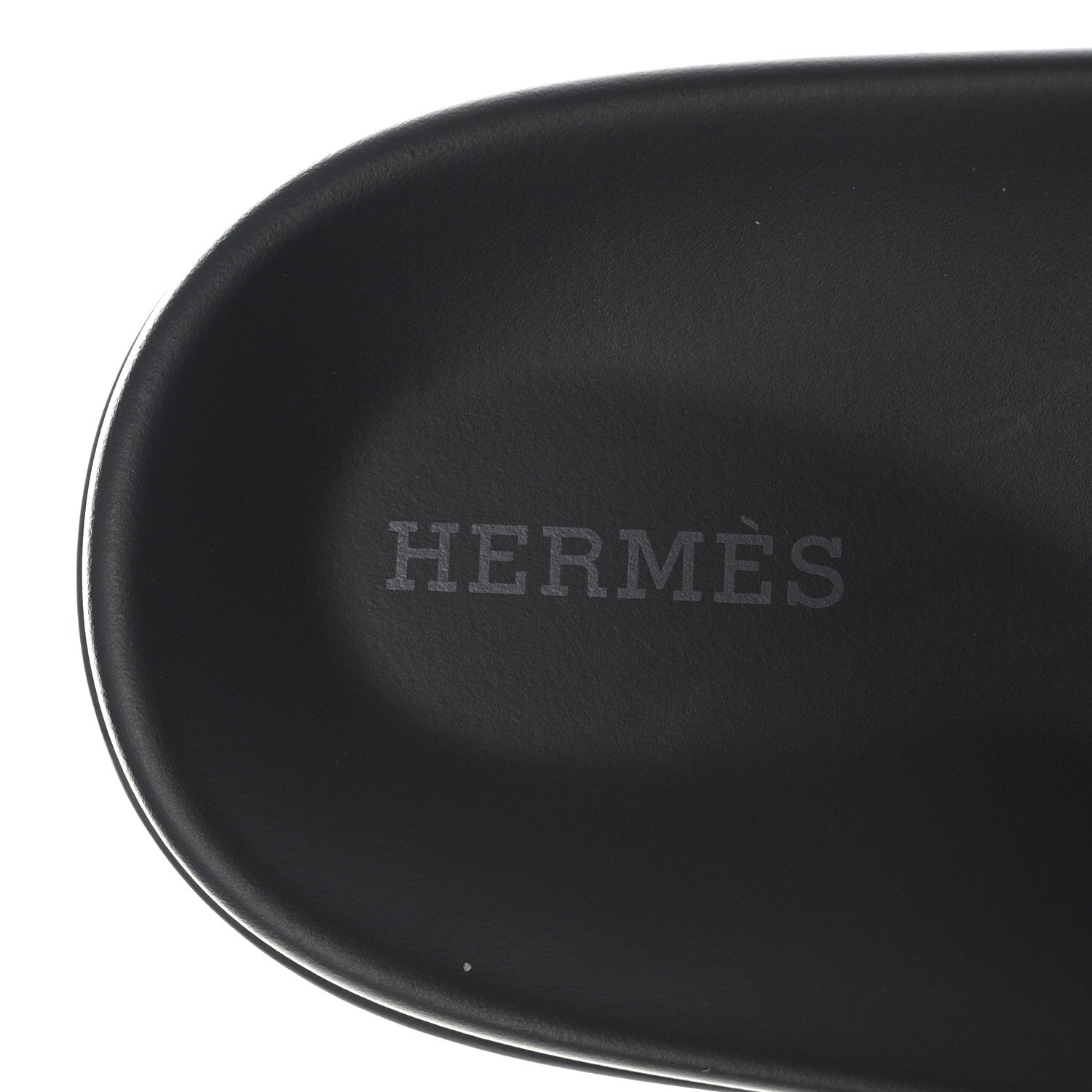 Hermes Calfskin Womens Chypre Sandals 41 Black 7 of 9