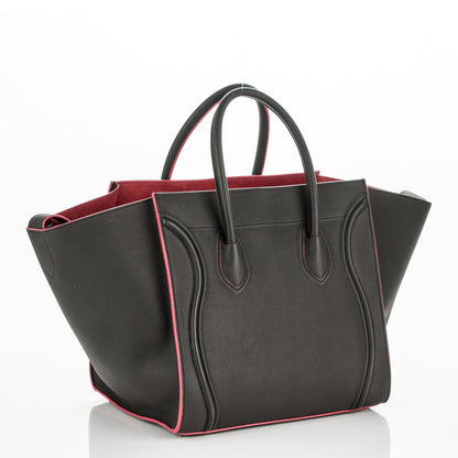 Celine Baby Grained Calfskin Medium Phantom Luggage Dark Taupe 3 of 6